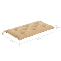 Balancelle 2 Places Feuilles De Palmier Et Coussin 202cm Bambou 8 -Le Coin Jardin balancelle 2 places feuilles de palmier et coussin 202cm bambou 3666722778992 1207305