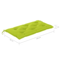 Balancelle 2 Places Feuilles De Palmier Et Coussin 202cm Bambou 5 -Le Coin Jardin balancelle 2 places feuilles de palmier et coussin 202cm bambou 3666722779746 1196259