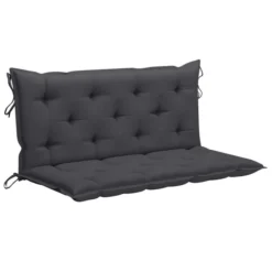 Balancelle Avec Coussin Anthracite 170 Cm Bois De Teck Solide -Le Coin Jardin balancelle avec coussin anthracite 170 cm bois de teck solide 8720286268018 1192273