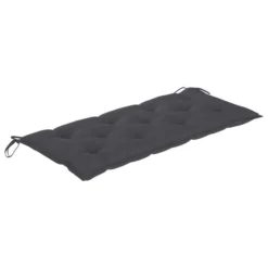 Balancelle Avec Coussin Anthracite 170 Cm Bois De Teck Solide -Le Coin Jardin balancelle avec coussin anthracite 170 cm bois de teck solide 8720286268018 1192275