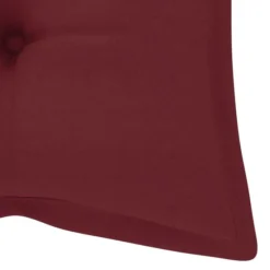Balancelle Avec Coussin Rouge Bordeaux 120 Cm Bois De Teck 17 Balancelle Avec Coussin Rouge Bordeaux 120 Cm Bois De Teck -Le Coin Jardin balancelle avec coussin rouge bordeaux 120 cm bois de teck 3666722779562 1196239