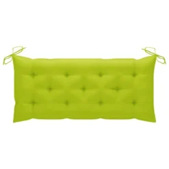 Balancelle Avec Coussin Vert Vif 120 Cm Bois De Teck Solide 16 Balancelle Avec Coussin Vert Vif 120 Cm Bois De Teck Solide -Le Coin Jardin balancelle avec coussin vert vif 120 cm bois de teck solide 3666722779975 1210916