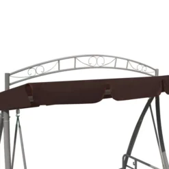 Balancelle Convertible D'extérieur Et Auvent Voûte à Motif Café -Le Coin Jardin balancelle convertible d exterieur et auvent voute a motif cafe 8718475877486 1353753