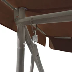 Balancelle Convertible D'extérieur Et Auvent Voûte à Motif Café -Le Coin Jardin balancelle convertible d exterieur et auvent voute a motif cafe 8718475877486 1353754