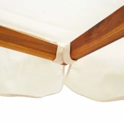 Balancelle De Jardin Avec Auvent Bois D'acacia Solide -Le Coin Jardin balancelle de jardin avec auvent bois d acacia solide 8719883780320 1219845