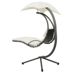 Balancelle De Jardin Crème Et Gris 190x90x200 Cm Tissu 11 Balancelle De Jardin Crème Et Gris 190x90x200 Cm Tissu -Le Coin Jardin balancelle de jardin creme et gris 190x90x200 cm tissu 3666722202305 1166773