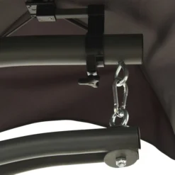 Balancelle De Jardin Gris 190x90x200 Cm Tissu -Le Coin Jardin balancelle de jardin gris 190x90x200 cm tissu 3666722189316 1195992