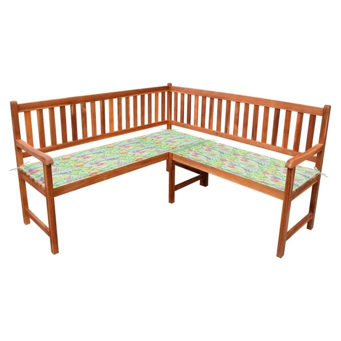 Banc D'angle De Jardin Avec Coussins 150cm Bois D'acacia Massif 8 1 Banc D'angle De Jardin Avec Coussins 150cm Bois D'acacia Massif 8