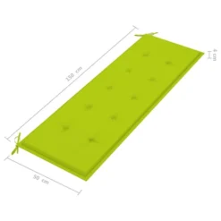 Banc D'angle De Jardin Avec Coussins 150cm Bois D'acacia Massif 7 -Le Coin Jardin banc d angle de jardin avec coussins 150cm bois d acacia massif 3666722419215 838385