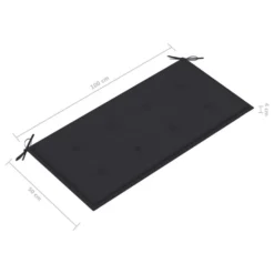 Banc D'angle De Jardin Avec Coussins 150cm Bois D'acacia Massif 15 -Le Coin Jardin banc d angle de jardin avec coussins 150cm bois d acacia massif 3666722419321 838254