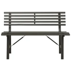 Banc De Jardin 110 Cm Acier Noir 9 Banc De Jardin 110 Cm Acier Noir -Le Coin Jardin banc de jardin 110 cm acier noir 3666722124843 1345122