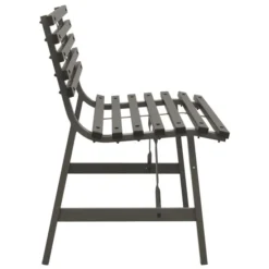 Banc De Jardin 110 Cm Acier Noir 10 Banc De Jardin 110 Cm Acier Noir -Le Coin Jardin banc de jardin 110 cm acier noir 3666722124843 1345123