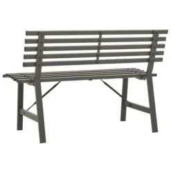 Banc De Jardin 110 Cm Acier Noir 11 Banc De Jardin 110 Cm Acier Noir -Le Coin Jardin banc de jardin 110 cm acier noir 3666722124843 1345124