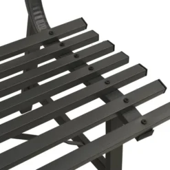 Banc De Jardin 110 Cm Acier Noir 12 Banc De Jardin 110 Cm Acier Noir -Le Coin Jardin banc de jardin 110 cm acier noir 3666722124843 1345125