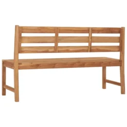 Banc De Jardin 150 Cm Bois De Teck Solide 3 -Le Coin Jardin banc de jardin 150 cm bois de teck solide 3666722351799 947161