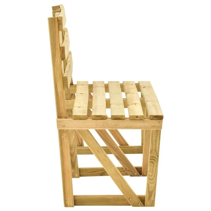 Banc De Jardin 170 Cm Bois De Pin Imprégné 3 Banc De Jardin 170 Cm Bois De Pin Imprégné – Image 3