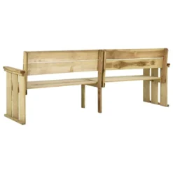 Banc De Jardin 233 Cm Bois De Pin Imprégné -Le Coin Jardin banc de jardin 233 cm bois de pin impregne 3666722160490 1240104