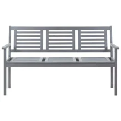 Banc De Jardin 3 Places Avec Coussin 150 Cm Gris Eucalyptus 3 12 Banc De Jardin 3 Places Avec Coussin 150 Cm Gris Eucalyptus 3 -Le Coin Jardin banc de jardin 3 places avec coussin 150 cm gris eucalyptus 3666722930123 1260765