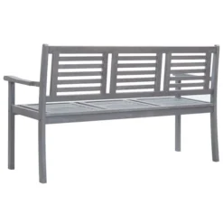 Banc De Jardin 3 Places Avec Coussin 150 Cm Gris Eucalyptus 3 13 Banc De Jardin 3 Places Avec Coussin 150 Cm Gris Eucalyptus 3 -Le Coin Jardin banc de jardin 3 places avec coussin 150 cm gris eucalyptus 3666722930123 1260766