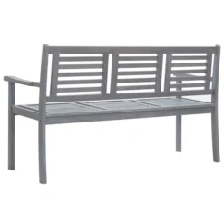 Banc De Jardin 3 Places Avec Coussin 150 Cm Gris Eucalyptus 2 -Le Coin Jardin banc de jardin 3 places avec coussin 150 cm gris eucalyptus 3666722930161 1260756