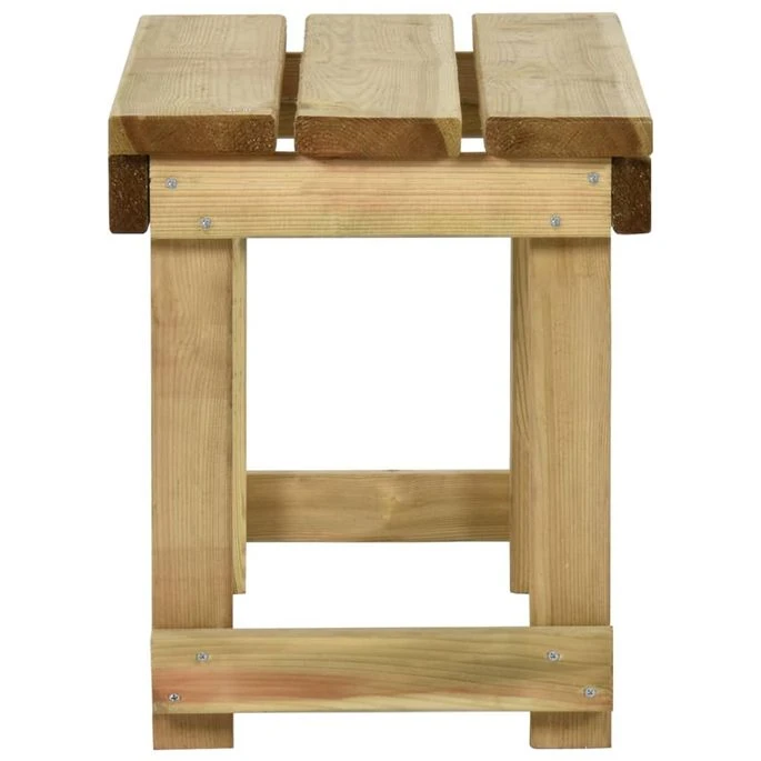 Banc De Jardin 90 Cm Bois De Pin Imprégné 3 Banc De Jardin 90 Cm Bois De Pin Imprégné – Image 3