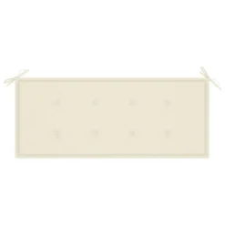 Banc De Jardin Avec Coussin 120 Cm Bois D'acacia Massif 78 -Le Coin Jardin banc de jardin avec coussin 120 cm bois d acacia massif 8720286282199 842360