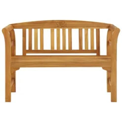 Banc De Jardin Avec Coussin 120 Cm Bois D'acacia Massif 70 -Le Coin Jardin banc de jardin avec coussin 120 cm bois d acacia massif 8720286282274 842436