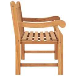 Banc De Jardin Avec Coussin 120 Cm Bois De Teck Massif 10 -Le Coin Jardin banc de jardin avec coussin 120 cm bois de teck massif 8720286268957 831302