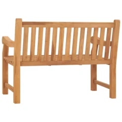 Banc De Jardin Avec Coussin 120 Cm Bois De Teck Massif 7 -Le Coin Jardin banc de jardin avec coussin 120 cm bois de teck massif 8720286269008 831360