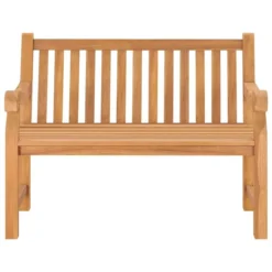 Banc De Jardin Avec Coussin 120 Cm Bois De Teck Massif 7 -Le Coin Jardin banc de jardin avec coussin 120 cm bois de teck massif 8720286269008 831361