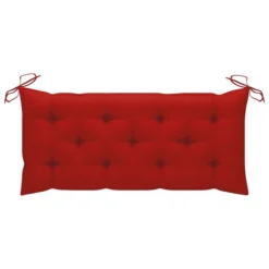 Banc De Jardin Avec Coussin 120 Cm Bois De Teck Massif 7 -Le Coin Jardin banc de jardin avec coussin 120 cm bois de teck massif 8720286269008 831366