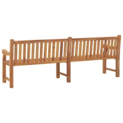 Banc De Jardin Avec Coussin 240 Cm Bois De Teck Massif 4 -Le Coin Jardin banc de jardin avec coussin 240 cm bois de teck massif 8720286269190 1261123