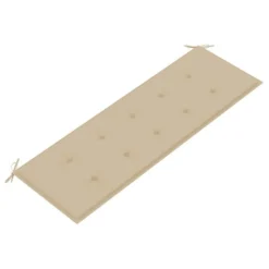 Banc De Jardin Avec Coussin Beige 150 Cm Bois De Teck Massif 3 13 Banc De Jardin Avec Coussin Beige 150 Cm Bois De Teck Massif 3 -Le Coin Jardin banc de jardin avec coussin beige 150 cm bois de teck massif 3666722838214 830493