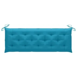 Banc De Jardin Avec Coussin Bleu Clair 150 Cm Teck Massif 2 16 Banc De Jardin Avec Coussin Bleu Clair 150 Cm Teck Massif 2 -Le Coin Jardin banc de jardin avec coussin bleu clair 150 cm teck massif 3666722424684 829309