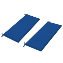 Banc De Jardin Avec Coussin Bleu Royal 240 Cm Teck Massif -Le Coin Jardin banc de jardin avec coussin bleu royal 240 cm teck massif 3666722870177 830811