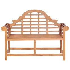 Banc De Jardin Avec Coussin Bordeaux 120 Cm Bois De Teck Massif 5 -Le Coin Jardin banc de jardin avec coussin bordeaux 120 cm bois de teck massif 8720286261835 824636