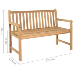 Banc De Jardin Avec Coussin Gris 120 Cm Bois De Teck Massif 3 16 Banc De Jardin Avec Coussin Gris 120 Cm Bois De Teck Massif 3 -Le Coin Jardin banc de jardin avec coussin gris 120 cm bois de teck massif 3666722838115 828916