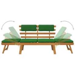 Banc De Jardin Avec Coussins 2-en-1 190 Cm Bois Solide D'acacia 3 16 Banc De Jardin Avec Coussins 2-en-1 190 Cm Bois Solide D'acacia 3 -Le Coin Jardin banc de jardin avec coussins 2 en 1 190 cm bois solide d acacia 8720286543184 1155948