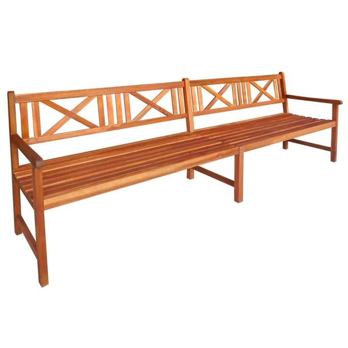 Banc De Jardin Avec Coussins 240 Cm Bois Solide D'acacia 15 2 Banc De Jardin Avec Coussins 240 Cm Bois Solide D'acacia 15 – Image 2