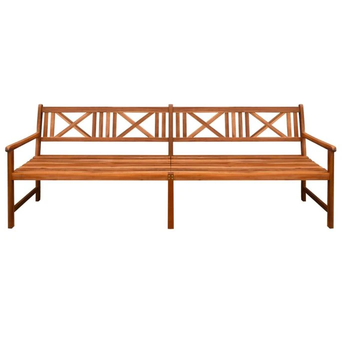 Banc De Jardin Avec Coussins 240 Cm Bois Solide D'acacia 15 3 Banc De Jardin Avec Coussins 240 Cm Bois Solide D'acacia 15 – Image 3