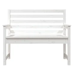 Banc De Jardin Blanc 109x48x91,5 Cm Bois Massif De Pin 10 Banc De Jardin Blanc 109x48x91,5 Cm Bois Massif De Pin -Le Coin Jardin banc de jardin blanc 109x48x91 5 cm bois massif de pin 3666722930291 1507057