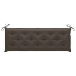 Banc De Jardin Empilable Et Coussin 159 Cm Bois De Teck Massif 25 -Le Coin Jardin banc de jardin empilable et coussin 159 cm bois de teck massif 3666722422703 833425