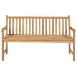 Banc De Jardin Et Coussin Bleu Royal 150 Cm Bois De Teck Massif 2 -Le Coin Jardin banc de jardin et coussin bleu royal 150 cm bois de teck massif 3666722424752 829226