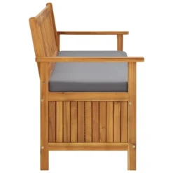 Banc De Rangement De Jardin Avec Coussin 148 Cm Bois D'acacia 11 Banc De Rangement De Jardin Avec Coussin 148 Cm Bois D'acacia -Le Coin Jardin banc de rangement de jardin avec coussin 148 cm bois d acacia 8720286107706 935870