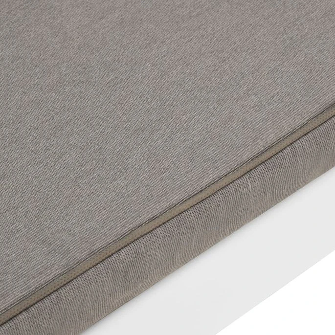 Banc De Salon De Jardin Avec Coussin Plastique Blanc 5 Banc De Salon De Jardin Avec Coussin Plastique Blanc – Image 5