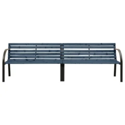 Nouveaux produits -Le Coin Jardin banc double de jardin 241 cm bois de pin chinois gris 3666722175746 1222837