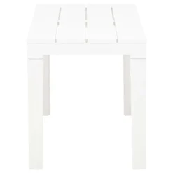 Bancs De Jardin 2 Pcs Blanc Plastique -Le Coin Jardin bancs de jardin 2 pcs blanc plastique 3666722529129 552963