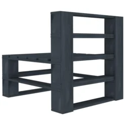 Canapé De Milieu Palette De Jardin Bois Gris 7 Canapé De Milieu Palette De Jardin Bois Gris -Le Coin Jardin canape de milieu palette de jardin bois gris 8719883855110 552013