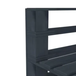 Canapé De Milieu Palette De Jardin Bois Gris 8 Canapé De Milieu Palette De Jardin Bois Gris -Le Coin Jardin canape de milieu palette de jardin bois gris 8719883855110 552014