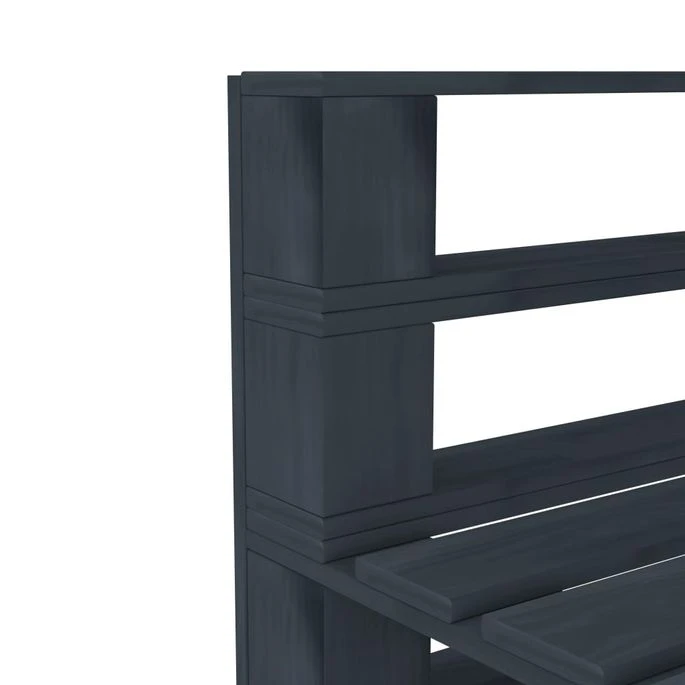 Canapé De Milieu Palette De Jardin Bois Gris 4 Canapé De Milieu Palette De Jardin Bois Gris – Image 4